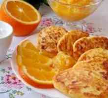 Prăjitură cu brânză de portocale
