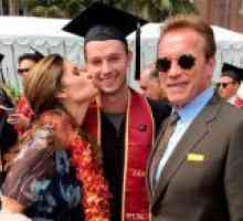 Arnold Schwarzenegger cu fosta sotie a salutat fiul său cu sfârșitul școlii de afaceri