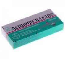 Aspirina Cardio - indicații de utilizare