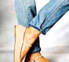 Pantofi de balet din piele naturala