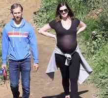 Gravidă Anne Hathaway a urcat în munți