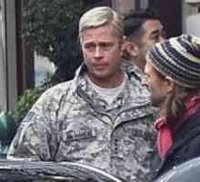 Brad Pitt a devenit gri și purtau uniforme militare