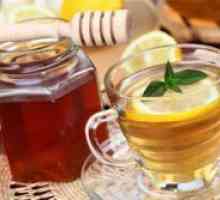 Ceai utile cu miere