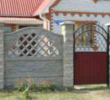 Garduri din beton decorative
