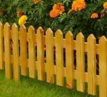 Garduri decorative din lemn