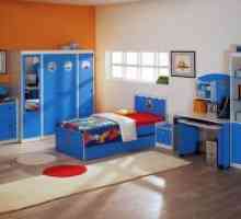 Camera pentru copii pentru un băiat - mobilier