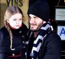 David Beckham a dezvăluit că Harper - fiica tatălui lui!