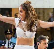 Jennifer Lopez a prezentat o figură de nuanță rochie seducatoare