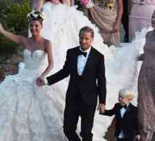 Giovanna Battaglia și Oscar Engelbert căsătorit pe Capri