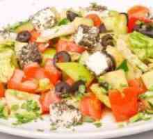 Salată grecească cu varză chinezească