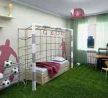 Ideea de camera unui copil pentru un băiat