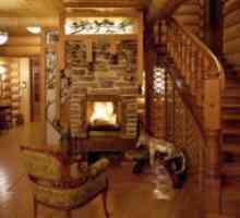 Interior casă de țară din lemn