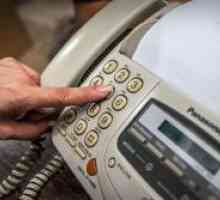 Cum se utilizează aparatul de fax?