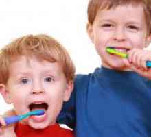 Cum să se spele pe dinți pentru copii?