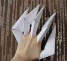 Cum sa faci unghiile de hârtie?