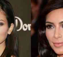 Kim Kardashian înainte și după plastic