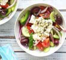 Salata grecească clasică - o reteta simpla