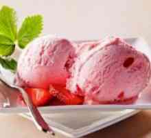 Înghețată de căpșuni