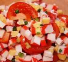 Salata de crab cu rosii