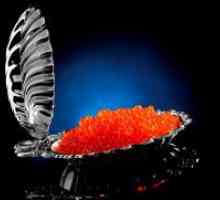 Red caviar - calorii