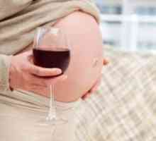 Vinul roșu în timpul sarcinii