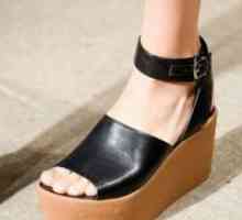 Pantofi de piele pentru femei vară