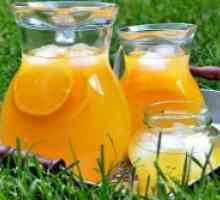 Limonada de la portocale congelate