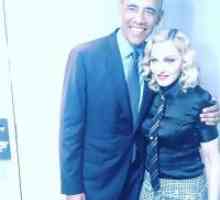 Madonna nu purta costum flamboaiant pentru o întâlnire cu Barack Obama