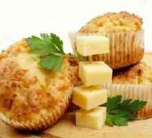 Muffins cu brânză
