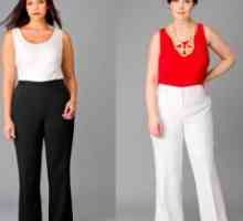 Pantaloni trendy pentru femei obeze 2015