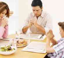Rugăciunea după ce mănâncă mâncarea