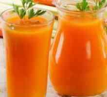Suc de morcovi - beneficii și daune la ficat