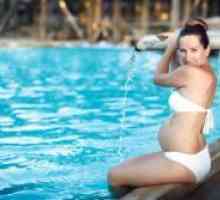 Este posibil ca femeile gravide pentru a merge la piscina?