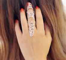 La un inel de deget purtat - valoare