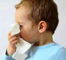 Umflarea nasului copilului
