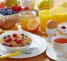 Nutriție adecvată - mic dejun