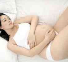O durere ascuțită în partea inferioară a abdomenului în timpul sarcinii