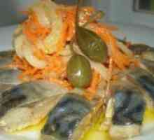 Morcovi și ceapă de pește marinat