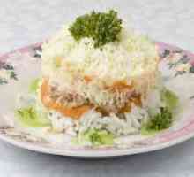 Salata de peste cu orez
