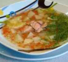 Supă de pește cu păstrăv