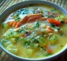 Supă de pește cu somon