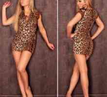 Din ceea ce sa poarte rochie de leopard?