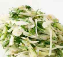 Salata de varza cu castraveti