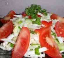 Salata de varză chinezească cu rosii