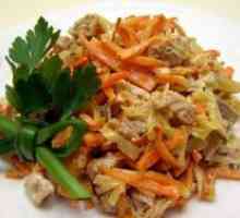 Salata „Obzhorka“ cu carne de vită