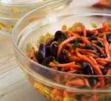 Salata cu fasole și morcovi
