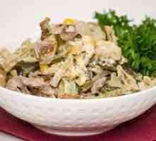 Salata cu carne de vită și murături