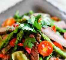 Salata cu carne de vită și ardei