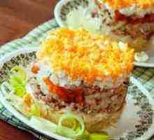 Salata cu conserve din pește