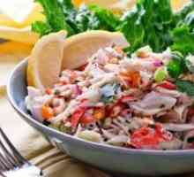 Salata cu carne de crab